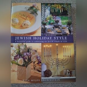 Jewish Holiday Style Book by Rita Milos Brownstein
